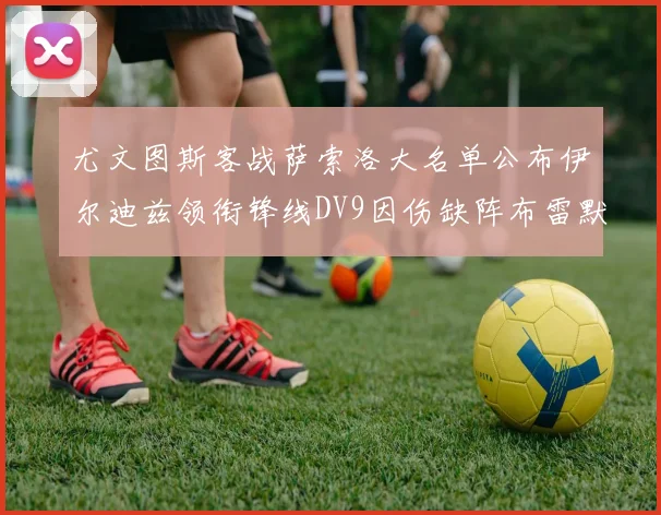 尤文图斯客战萨索洛大名单公布伊尔迪兹领衔锋线DV9因伤缺阵布雷默在列
